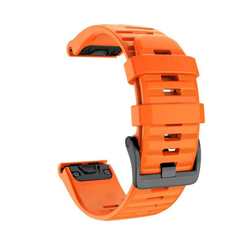 26 20 22mm Sport Silicone Watchband Wriststrap for Garmin Fenix 6X 6 6S Pro 5X 5 5S Plus 3 3HR  Easy Fit Quick Release wirstband