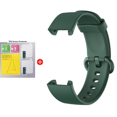 Replacement Strap For XiaoMi Mi Watch Lite Strap Silicone Watchband For XiaoMi Mi Watch Lite Smart Watch Strap Bracelet