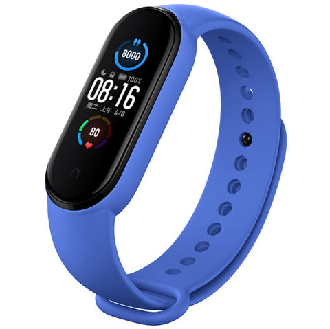 Strap for Xiaomi Mi Band 6 5 4 3 Sport Wristband Silicone Bracelet Mi Band 3 4 Band5 replacement straps For mi band 6 watch band