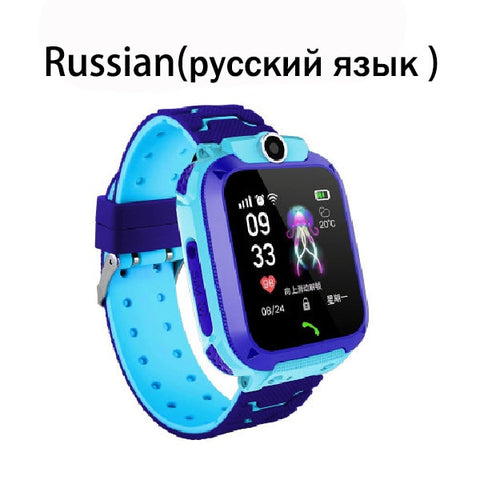 Children's Smart Watch SOS Phone Watch Smartwatch For Kids With Sim Card Photo Waterproof IP67 Kids Gift For IOS Android