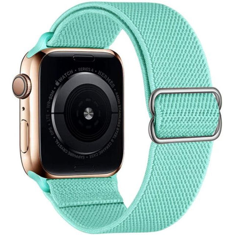 Solo Loop Nylon Strap for Apple watch band 44mm 40mm 38mm 42mm Adjustable Elastic Scrunchie bracelet correa iWatch 6 se 5 4 3 2