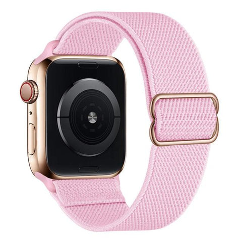 Solo Loop Nylon Strap for Apple watch band 44mm 40mm 38mm 42mm Adjustable Elastic Scrunchie bracelet correa iWatch 6 se 5 4 3 2