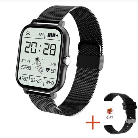 2021 New Women Smart watch Men 1.69" Color Screen Full touch Fitness Tracker Bluetooth Call Smart Clock Ladies Smart Watch Women