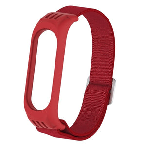 Nylon strap For Xiaomi MI Band 6 5 4 3 Elastic Replacement Bracelet Sport Wristband mi Band 4 3 Smart Watch Accessories Loop