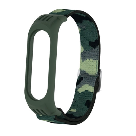 Nylon strap For Xiaomi MI Band 6 5 4 3 Elastic Replacement Bracelet Sport Wristband mi Band 4 3 Smart Watch Accessories Loop