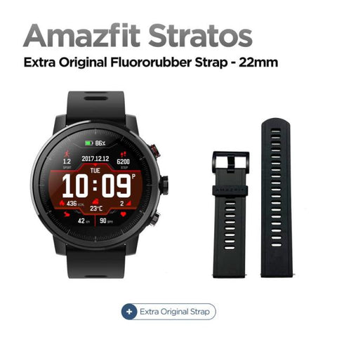 Original Amazfit Stratos Smartwatch Smart Watch GPS Calorie Count 50M Waterproof for Android iOS Phone