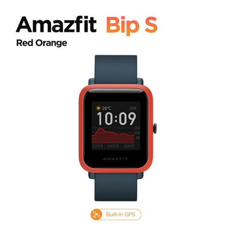 In Stock 2020 Global Amazfit Bip S Smartwatch 5ATM waterproof built in GPS GLONASS Smart Watch for Android iOS Phone