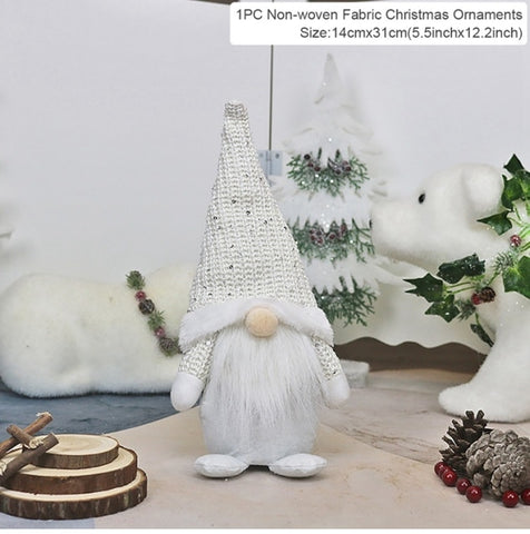 Gnome Christmas Faceless Doll Merry Christmas Decorations For Home Cristmas Ornament Xmas Navidad Natal New Year 2022