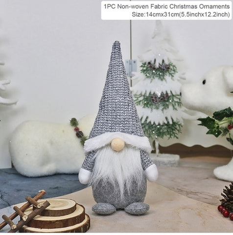 Gnome Christmas Faceless Doll Merry Christmas Decorations For Home Cristmas Ornament Xmas Navidad Natal New Year 2022