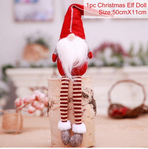 Gnome Christmas Faceless Doll Merry Christmas Decorations For Home Cristmas Ornament Xmas Navidad Natal New Year 2022