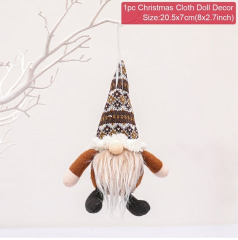 Gnome Christmas Faceless Doll Merry Christmas Decorations For Home Cristmas Ornament Xmas Navidad Natal New Year 2022