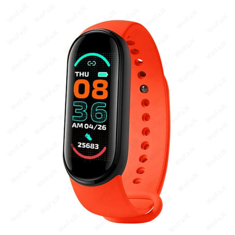 2021 Global Version M6 Band Smart Watch Men Women Smartwatch Fitness Sport Bracelet For Apple Huawei Xiaomi Mi Smartband Watches