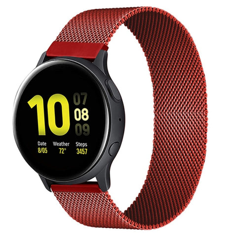 20mm 22mm magnetic strap For Samsung Active 2 40/44mm Gear S3 bracelet Huawei GT/GT2/2e Galaxy watch 3/4 Classic 45/42mm band