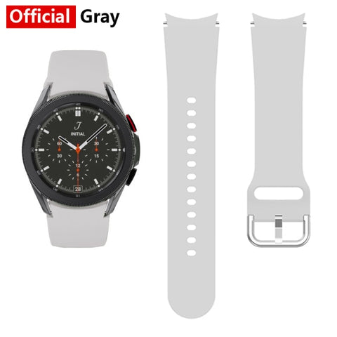 20mm watch Band For Samsung Galaxy Watch 4 classic 46mm 42mm smartwatch Silicone Sports Bracelet Galaxy Watch 4 44mm 40mm Strap