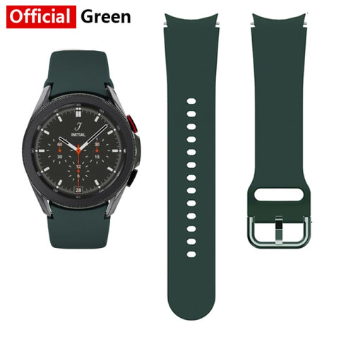 20mm watch Band For Samsung Galaxy Watch 4 classic 46mm 42mm smartwatch Silicone Sports Bracelet Galaxy Watch 4 44mm 40mm Strap