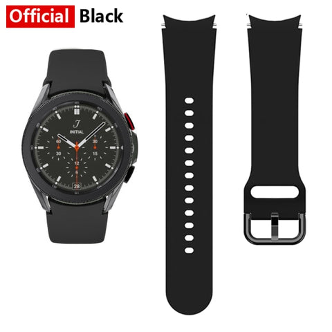 20mm watch Band For Samsung Galaxy Watch 4 classic 46mm 42mm smartwatch Silicone Sports Bracelet Galaxy Watch 4 44mm 40mm Strap