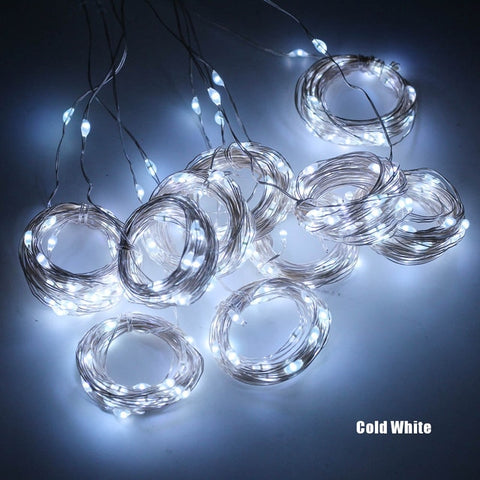 3M LED Curtain Garland USB String Lights Fairy Festoon With Remote Christmas Wedding Holiday New Year Decoration 2022 for Home