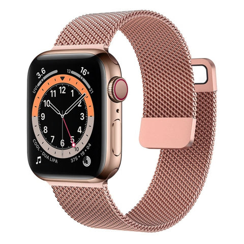 Strap For Apple watch Band 44mm 40mm 38mm 42mm Accessories Magnetic Loop smartwatch bracelet iWatch serie 3 4 5 6 se 7 45mm 41mm