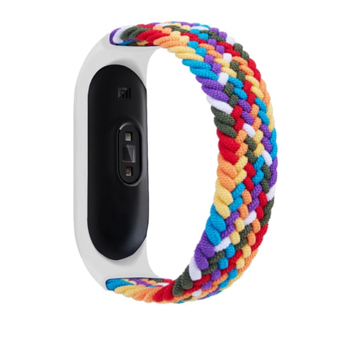 Bracelet for Mi band 5 Strap Nylon Braided Solo Loop pulseira bracelet Miband4 Miband5 Wristband for xiaomi Mi band 4 3 6 strap