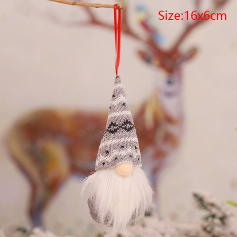 New Year 2022 Gifts Cute Angel Ski Dolls Navidad Hanging Pendant Christmas Home Decor Xmas Tree Ornaments Noel Natal Decoration