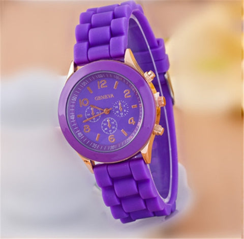 Silicone Watches Women Men Sports Jelly Gel Analog Quartz Wrist Watch Ladies Female Rubber Hours Clock White Relogio Reloj A4