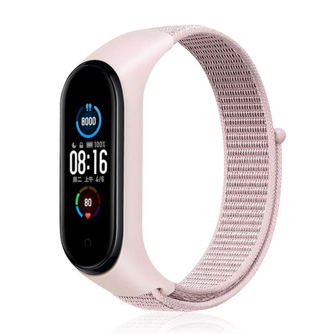 Bracelet for mi band 6 Strap Nylon Sport loop watch Belt pulsera correa Miband strap Wristband for xiaomi Mi band 5 4 3 Bracelet