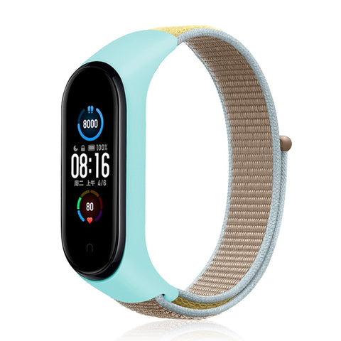 Bracelet for mi band 6 Strap Nylon Sport loop watch Belt pulsera correa Miband strap Wristband for xiaomi Mi band 5 4 3 Bracelet